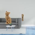 thumbnail image 2 of Figura De Gato De Resina Con Reloj De Pie En Miniatura Para Estantería De Entrada, Sala De Estar O Dormitorio. Adorno Clásico Vintage De Colección., 2 of 8