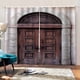 thumbnail image 5 of Cortina de ventana Moda 3D Impresión impermeable Drapedes de construcción Lavable Tela Cortinas Decoración para baño Dormitorio M 2pcs Advancent HA010883-02, 5 of 7