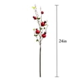 thumbnail image 3 of Set of 2 Artificial Pomegranate Branch Stems, 24 inches Tall, 3 of 3