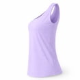 thumbnail image 3 of Top George para Mujer, Escote Redondo Lila Talla G, 3 of 4
