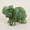 Green, variant on Yesbay 3.8cm Hand Carved Artificial Green Aventurine Jade Stone Elephant Statue Decor,Elephant Statue