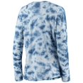 thumbnail image 3 of Women's New Era Royal Chicago Cubs Tie-Dye Long Sleeve T-Shirt, 3 of 3