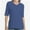 Navy blue, variant on Women's V Neck T Shirts Basic Summer Tees Casual Half Sleeve Tops