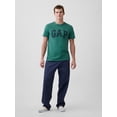 thumbnail image 2 of Camiseta GAP Everyday Soft Logo para hombre, color verde balsámico, talla S, 2 of 4