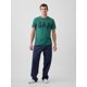 thumbnail image 2 of Camiseta GAP Everyday Soft Logo para hombre, color verde bálsamo, talla XS, 2 of 4