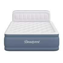 Beautyrest Headboard Luxarest 24" Queen Size Raised Air Mattress with Built-in Pump