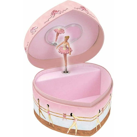 Music Treasure Box - Enchantmints Ballet Heart-Shape Music & Treasure Box