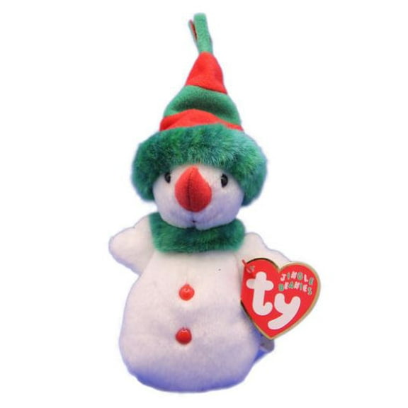 TY Jingle Beanie Baby - SNOWGIRL the Snowgirl (5 inch)