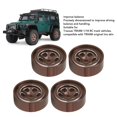 thumbnail image 3 of 4 Uds Llanta de Ruedas RC de 13 Pulgadas Bujes de Llanta de Rueda de 6 Agujeros de aleación de Aluminio para TRX4M 1/18 RC Crawler Car Upgrades Parts Accessories ANGGREK  Otros, 3 of 8