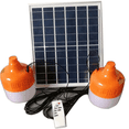 thumbnail image 1 of Survival Gear for Indoor Outdoor, Multi-functional Solar Powered Emergency Light Rechargeable Portable Waterproof with Remote Control (Pack Assures 2), 1 of 5
