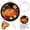 Pumpkin Style#4, variant on Halloween Embroidery Kit, Pumpkin Decor, Embroidery Starter Kit for Adult Beginner with Pumpkin Flower Pattern Hand Embroidery Set with Cloth Hoop Needle Threader Floss and Instruction, 7.87in