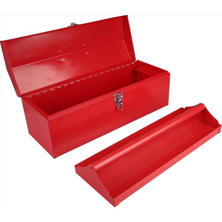 Steel Grip Lockable Tool Boxes & Organizers, Steel Red, 19.90 x