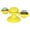 Yellow, variant on Windmill Rotating Suction Cup Spinning Cat Toy, Blue - One Size