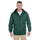 thumbnail image 1 of Chaqueta de microfibra adulto con capucha y cremallera completa VERDE BOSQUE M ultraclub 8908, 1 of 1