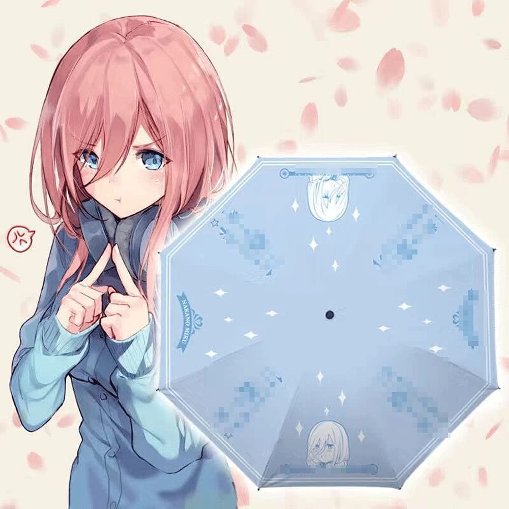 The Quintessential Quintuplets/3D Anime Umbrellas/Light Weight Travel Umbrella/Sun Umbrella/Windproof Against Rainstorm Sun Protection/Compact Umbrella/Suitable for Children's Day | Walmart Canada The Quintessential Quintuplets/3D Anime Umbrellas/Light Weight Travel Umbrella/Sun Umbrella/Windproof Against Rainstorm Sun Protection/Compact Umbrella/Suitable for Children's Day | Walmart Canada