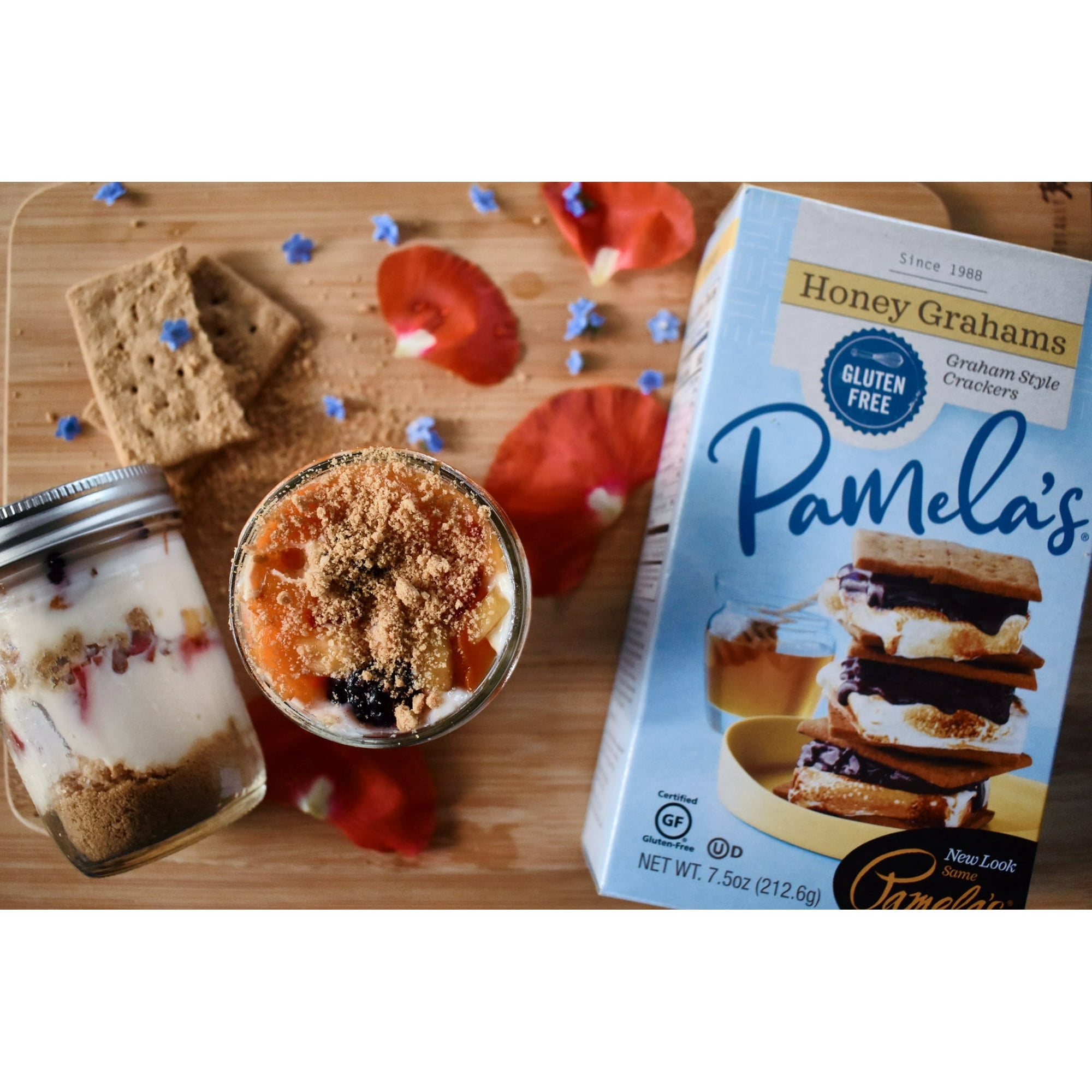 Pamela’s Gluten-Free Honey Grahams, 7.5 oz Box