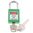thumbnail image 1 of Guardoinrt Safety Security Lockout Padlock Keyed Different Green_2, 1 of 6