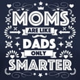 thumbnail image 3 of CafePress - Moms Are Like Dads T Shirt - Women's Traditional Fit Dark T-Shirt, 3 of 4