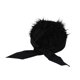 thumbnail image 2 of Hombo de peluca artificial Hat Funny Novelty Ajustable con peluca cabello de cabecera diadema de moda Negro, 2 of 8