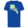 thumbnail image 1 of Armenia Dotted Map Ts Tee Men's -Image by Shutterstock, 1 of 1