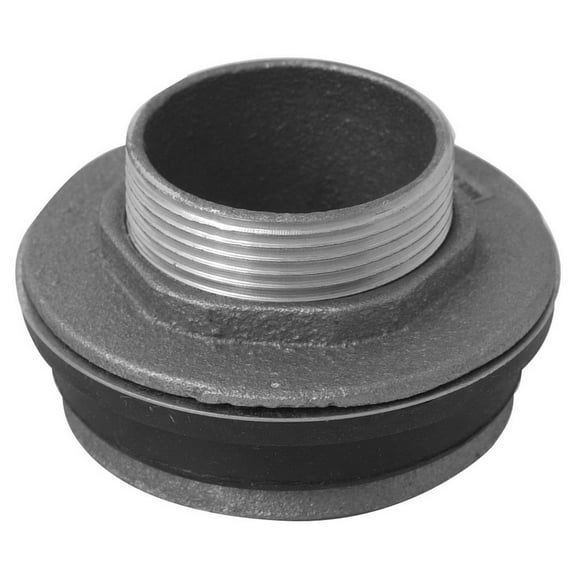 Dearborn Brass 4028 Closet Spud, 1-1/2 Inch, Cast Brass
