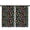 Dinosaur and Leaf, variant on Dinosaur and Leaf Black Pattern Insulated Teens Curtains Set Of 2, Bedroom Essentials, Toddler Room Decor 52"x84"