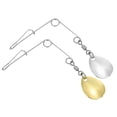 thumbnail image 1 of Unique Bargains 30Pcs Fishing Spinnerbait Wire with Blade, Large-sized Water-drop, 1 of 5