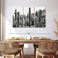 thumbnail image 3 of Elephant Stock Black Arizona - Amazing Cactus I Wall Art - Living Room Wall Decor - Floral And Botanical Multi Panel - Gray And Black Decor By Philippe Hugonnard - 57" x 36", 3 of 8