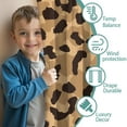 thumbnail image 3 of Blackout Kids Curtains,Leopard Print Childrens Insulated Curtains Set Of 2,Bedroom Essentials,Toddler Room Decor 42"x63"(106x160cm), 3 of 4