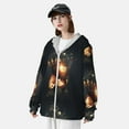 thumbnail image 5 of Kll Creative Poker Print Men'S Women’s Upf 50+ Sun Protection Outdoor Hoodie Jacket Long Sleeve Fishing Hiking Performance Shirt- Xx-Large, 5 of 8