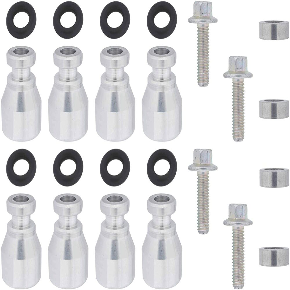 Fuel Injector Spacer Set of 8 Truck Intake Manifold to LS3 Injector