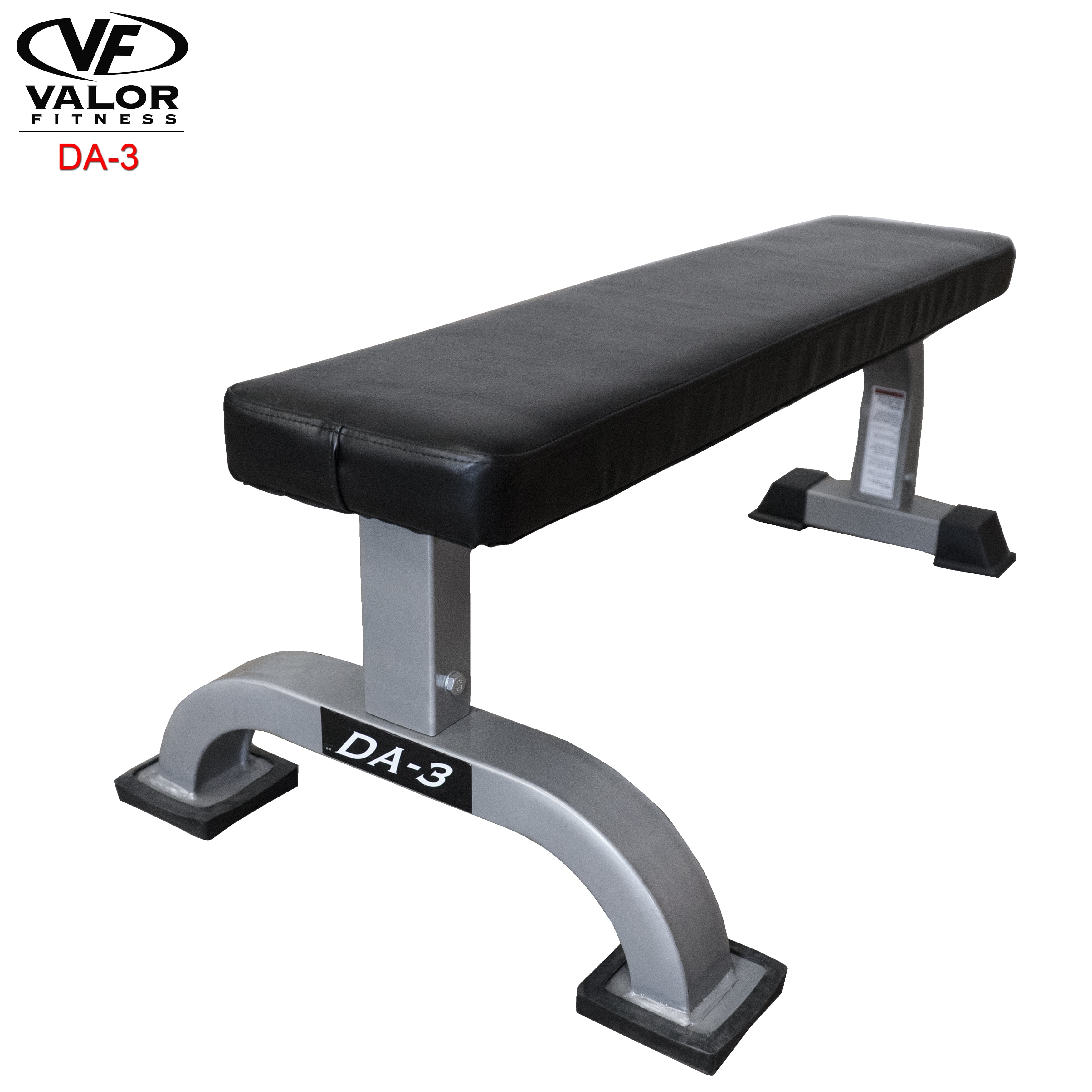 Valor Fitness Da 3 Flat Bench Weight Gym Home Workout Exercise