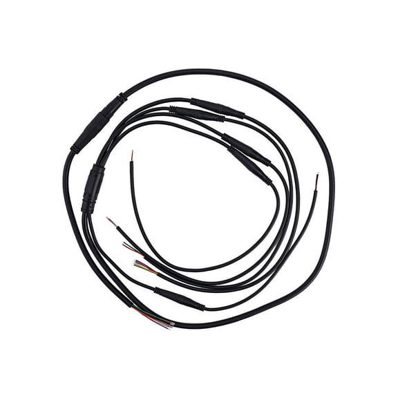Electric Bicycle Waterproof Wire Harness Diy 1T5 Display Brake 10 Cores