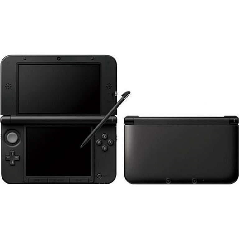 Restored 3DS XL Gaming System Black Refurbished Walmart