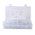 thumbnail image 1 of LOVIVER 180x Industrial R Pins Mechanical Hitch Hair Pin Tractor Clip Assortment, 1 of 8