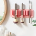 thumbnail image 2 of Grandest Birch Wall-mounted Makeup Brush Holder with Suction Silicone Air Drying Makeup Brush Rack Beauty Tools Stylish Wall-mount, 2 of 8