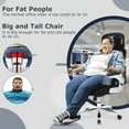 thumbnail image 6 of PayLessHere Ergonomic Office Chair, Lumbar Support, Swivel Rolling for Women, Men(Black), 6 of 7