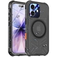 thumbnail image 1 of Funda de teléfono Mangix para iPhone 17 impermeable con protector de pantalla, 1 of 9