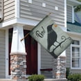 thumbnail image 3 of Halloween Boo Garden Flag Halloween Crow Welcome Flags Double Sided Vertical Burlap Yard Outdoor Halloween Decor 28x40 Inch, 3 of 6