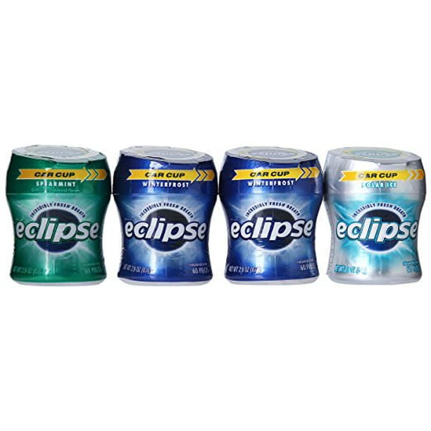 Eclipse Bottle Variety Pack Gum, 4 Ct