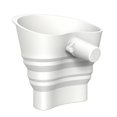 thumbnail image 3 of Flour Funnel for Kitchen Aid Mixer - Easy Pour No-Mess Attachment, Anti-Splash Accessory, Dishwasher Safe, Hands-Free Baking Aid for Dry & Wet Ingredients,Fits Tilt-Head 5 Qt (KSM150), 3 of 5