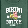 thumbnail image 3 of SpongeBob SquarePants - Bikini Bottom University - Women's Lightweight French Terry Long Sleeve Shirt, 3 of 6