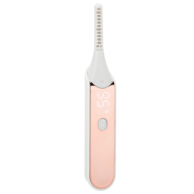 Natural Long Lasting Heated Eyelash Curler, Eyelash Curler Comb, For Women Quick Heating Girls