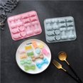 thumbnail image 4 of Molde De Silicona Para Galletas De Chocolate Con 12 Agujeros, Molde De Silicona Para Galletas Resistente Al Calor, Molde Para Hornear De Alta Elasticidad Con Forma De Hueso De Garra De Gato Y Pescado Methold HA026640-01, 4 of 7