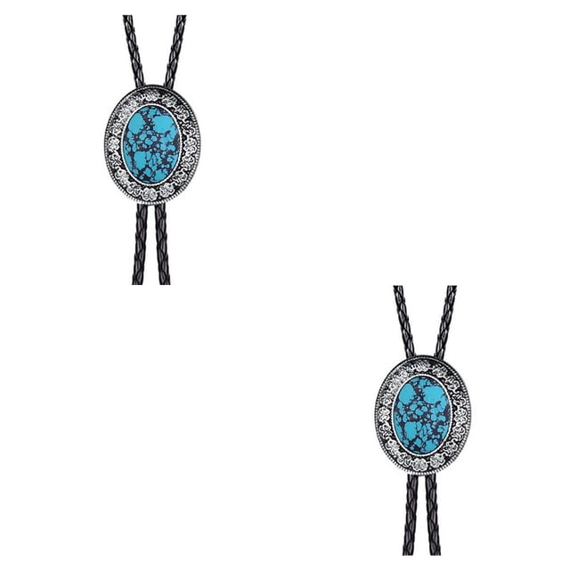 Qarigey Bolo Tie para hombre Corbatas hechas a mano Colgante Collar Corbatas Decoraciones para el día de San Valentín Adornos Regalo de Type2 NO2