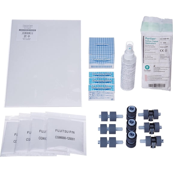 Fujitsu Scanaid - Scanner Consumable Kit - For Fi-6670, 6670a, 6770, 6770a