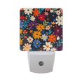 thumbnail image 6 of Yayeee LED Night Light for The Home Plug in With Light Sensors 2 Pack, Bright Colorful Flowers Pattern, 6 of 6