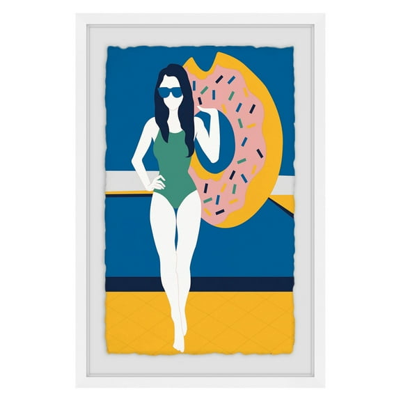 Marmont Hill Swim and Play Framed Wall Art