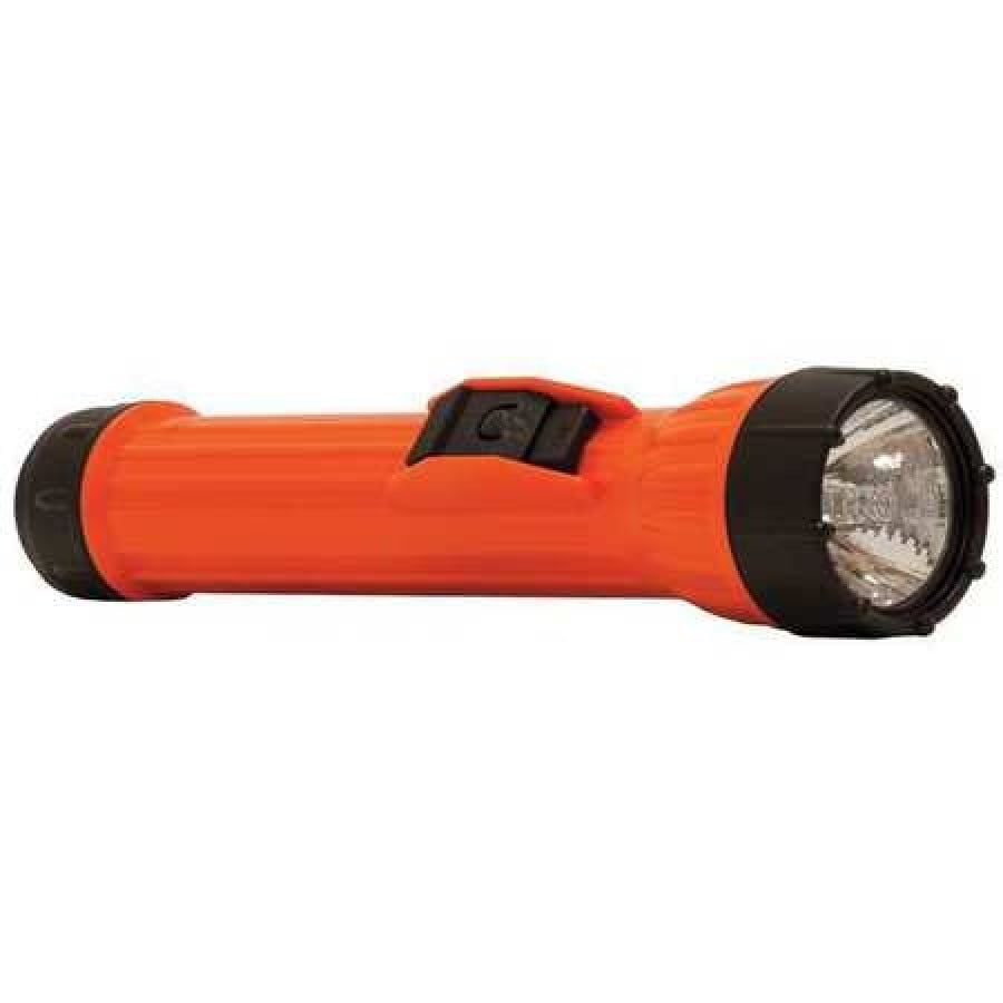 BRIGHT STAR 15720 Orange LED Handheld Flashlight, Alkaline D, 50lm
