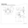 thumbnail image 5 of Kingston Brass KB600NML Restoration 4 in. Centerset Bathroom Faucet, Matte Black, 5 of 5